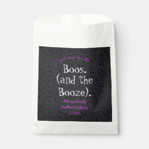 Spiel für Boos und Booze Adult Halloween-Party Geschenktütchen