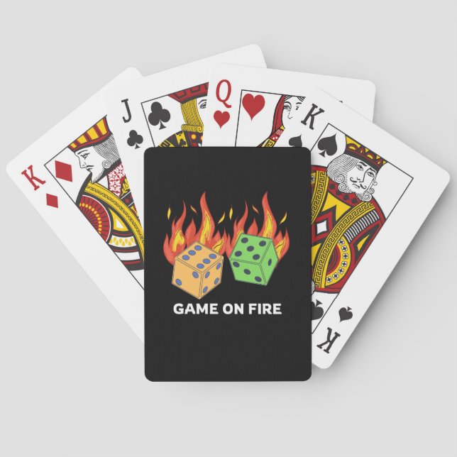 Spiel gegen Feuer Spielkarten (Rückseite)