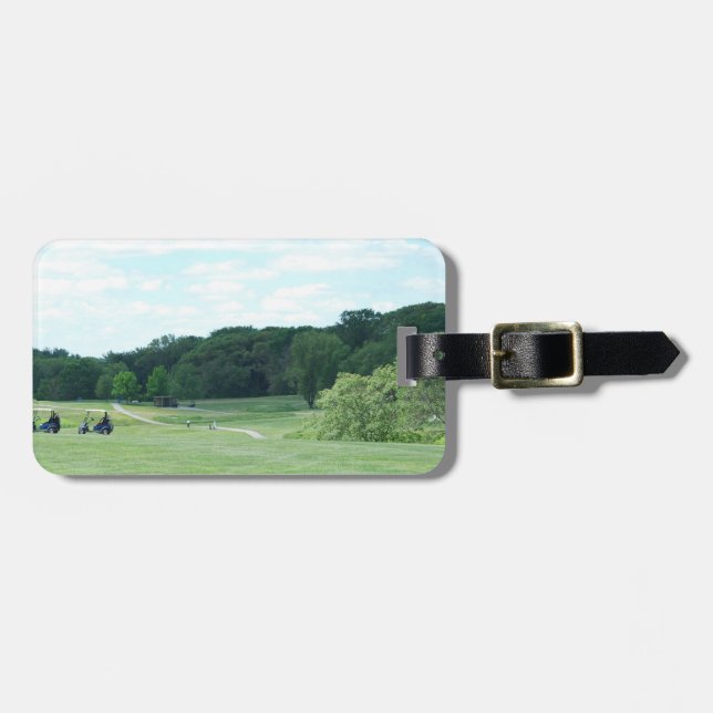 Spiel-Golf Gepäckanhänger (Vorderseite horizontal)