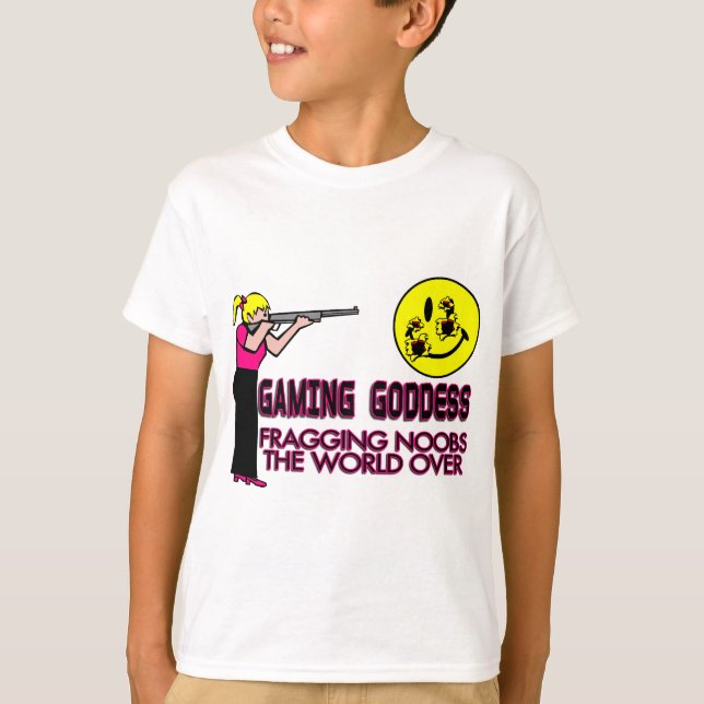 Spiel-Göttin T-Shirt (Vorderseite)