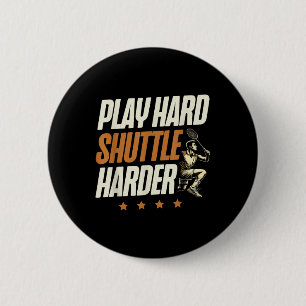 Spiel Hart Shuttle Harter Badminton Spieler Shuttl Button
