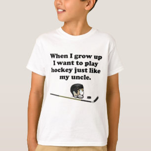 Spiel-Hockey mögen meinen Onkel T-Shirt