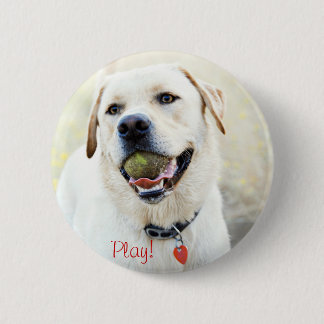Spiel-Hund Button