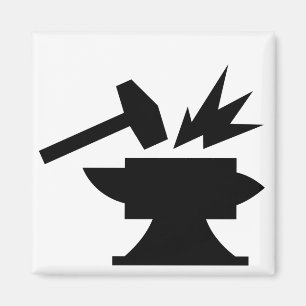 Spiel-Ikonen-Amboss-Auswirkung Magnet