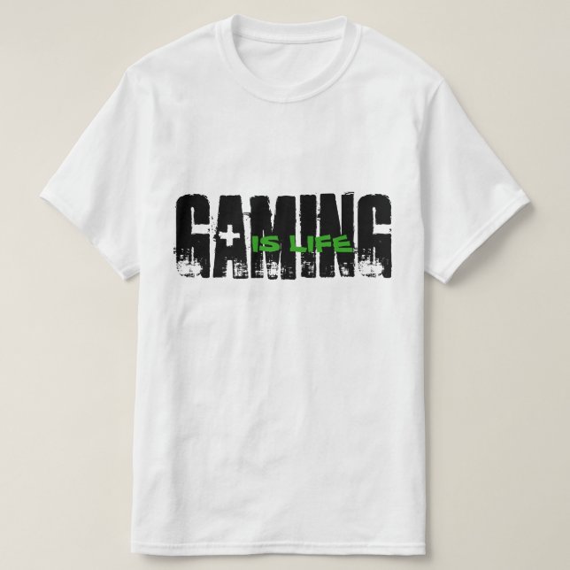 Spiel ist Leben - T - Shirt (Design vorne)