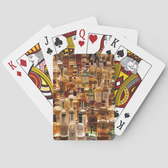 Spiel-Karten mit einer Boozey Drehung Spielkarten (Rückseite)