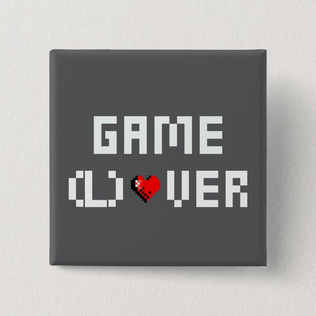 Spiel (L)Over Button (Vorderseite)