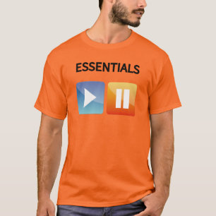 "Spiel Leben / Pause Zweifel" Musik- und Lebenslie T-Shirt