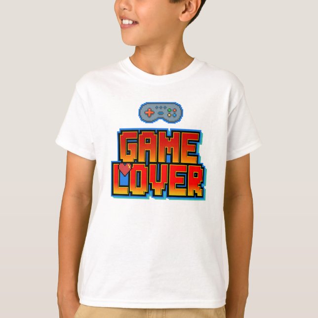 Spiel Liebhaber T-Shirt (Vorderseite)
