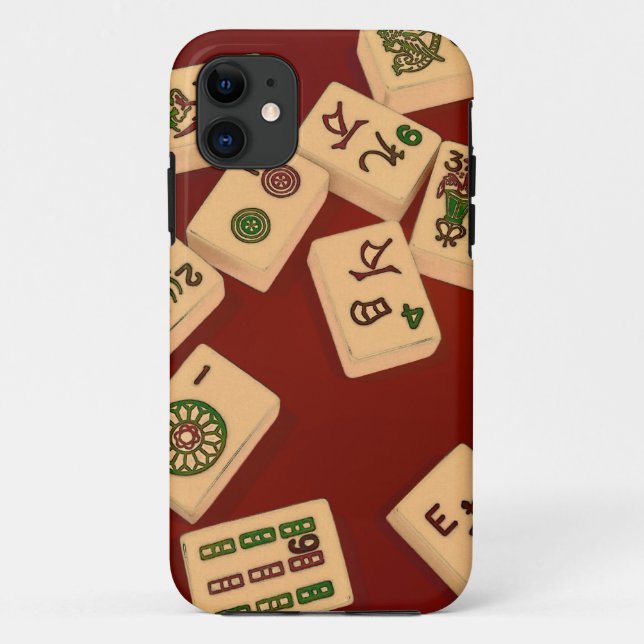 Spiel Milliamperestunde Jongg Case-Mate iPhone Hülle (Rückseite)