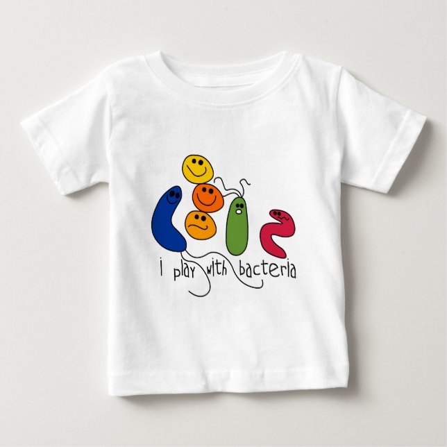 Spiel mit Bakterien Baby T-shirt (Vorderseite)