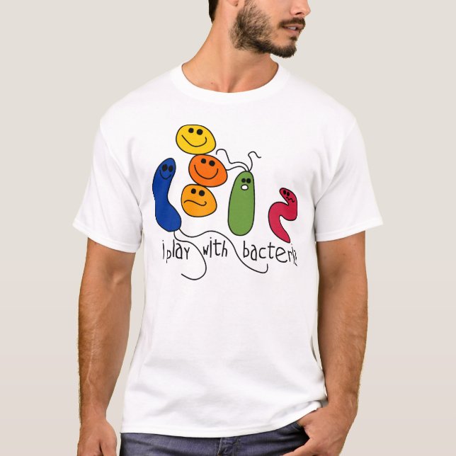 Spiel mit Bakterien T-Shirt (Vorderseite)