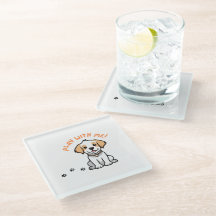 Spiel mit meinem Glass-Untersetzer