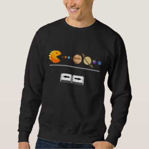 Spiel mit Planeten lustigem T - Shirt