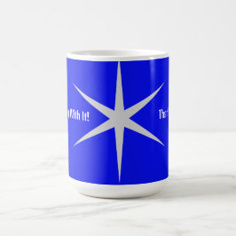 Spiel nicht damit, dieser Teil. Schwarz/Weiß-Samml Kaffeetasse