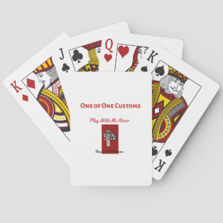 Spiel nie mit mir spielkarten