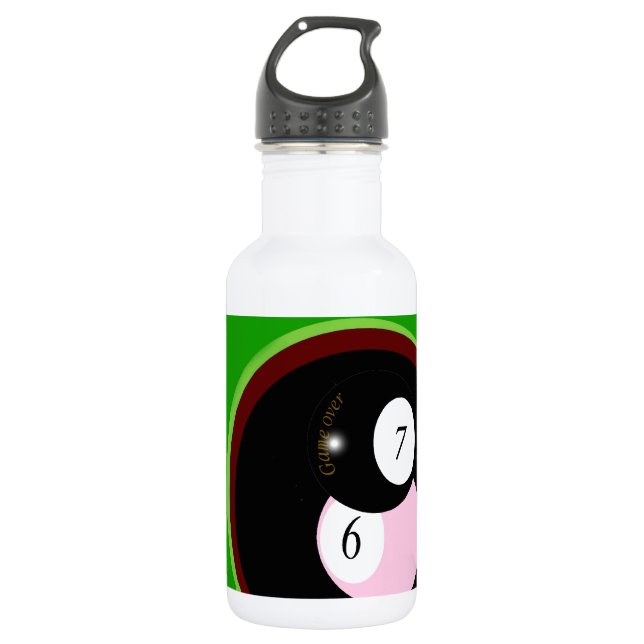 SPIEL OVER TRINKFLASCHE (Vorderseite)