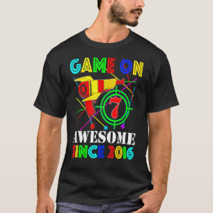 Spiel Phantastisch seit 2016 7 Jahre alt 7. Geburt T-Shirt