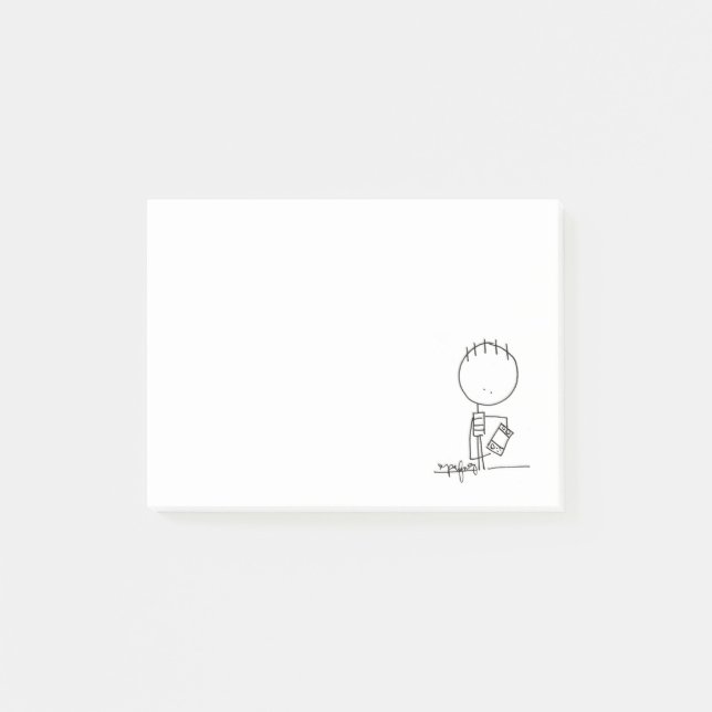 Spiel Post-it Klebezettel (Vorderseite)