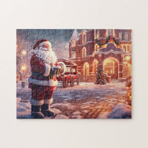 Spiel Puzzle Weihnachten Santa