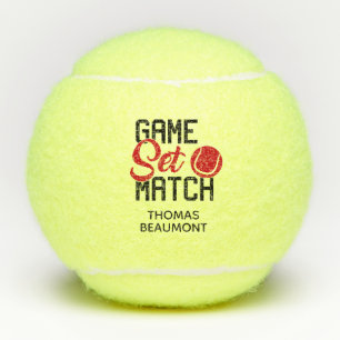 Spiel Satz Match Tennisbälle