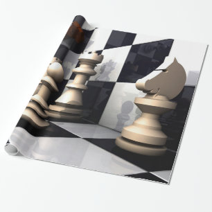 Spiel-Schach-Art Geschenkpapier