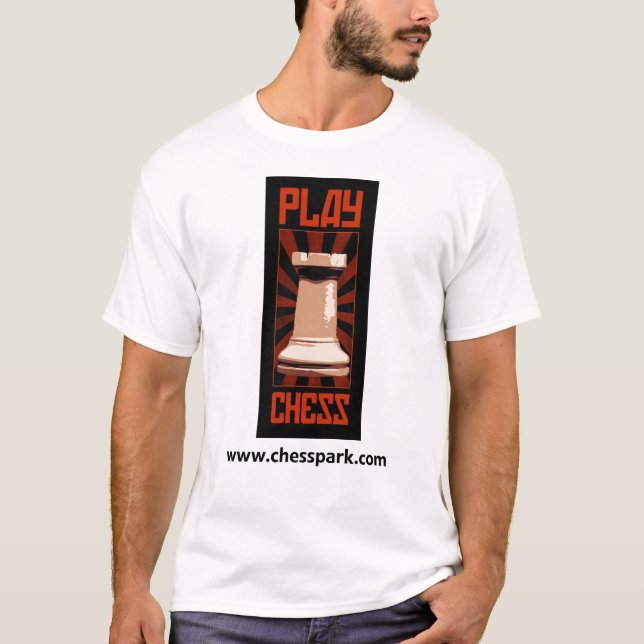 Spiel-Schach-Shirt T-Shirt (Vorderseite)