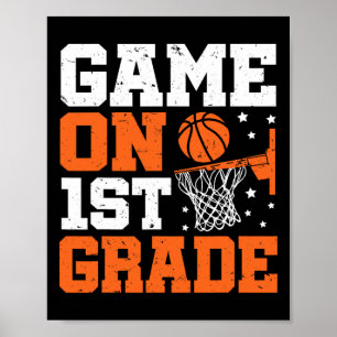 Spiel Start 1. Klasse Sketll Ck Zur Schule Erste K Poster
