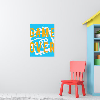Spiel über den digitalen Kreis Poster