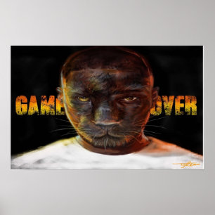 Spiel über den Santan-Dave Poster