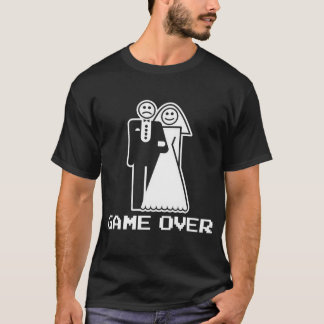 Spiel über die Ehe lustiges Hochzeitshemd T-Shirt