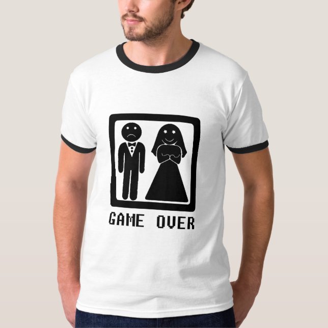 Spiel über (Ehe) T-Shirt (Vorderseite)