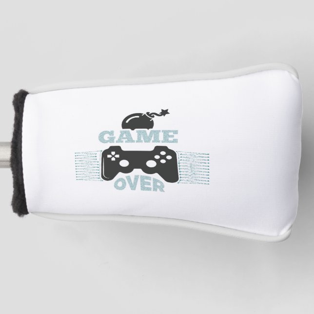 Spiel über Gamer Golf Headcover (Vorderseite)