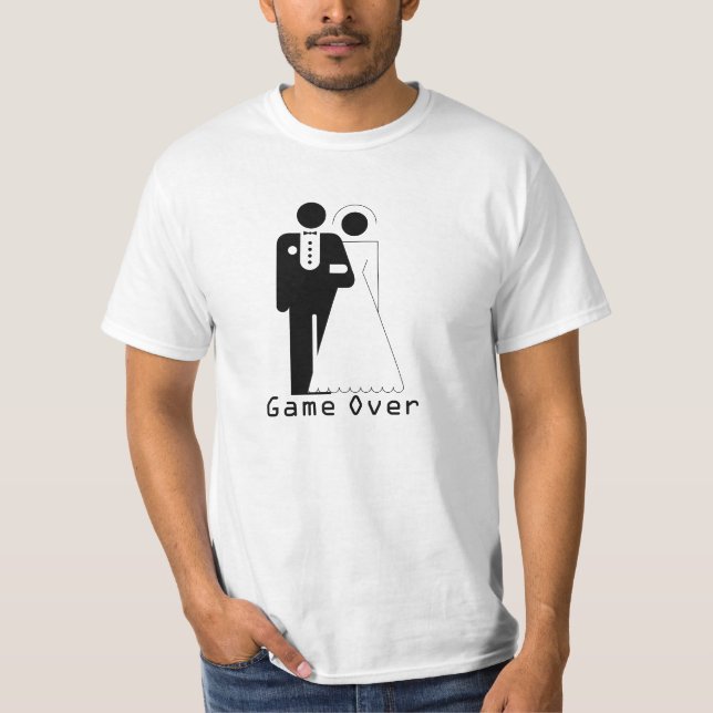 Spiel über Hochzeitsszenario-Shirt T-Shirt (Vorderseite)
