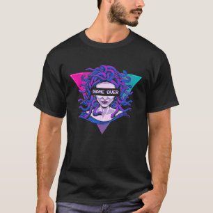 Spiel über Medusa Indie Alt Ästhetik Vaporwave Ebo T-Shirt