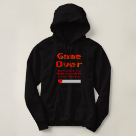Spiel über Meme Hoodie Sweatshirt