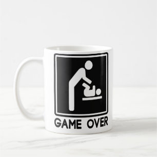 Spiel über neues Baby für den Vater der Eltern Kaffeetasse