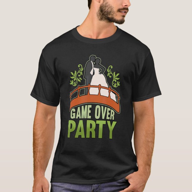 Spiel über Party T-Shirt (Vorderseite)