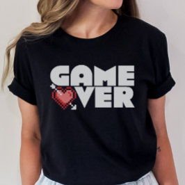 Spiel über Pixel T-Shirt