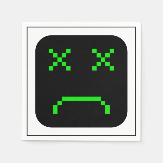 Spiel über XX Serviette (Vorderseite)