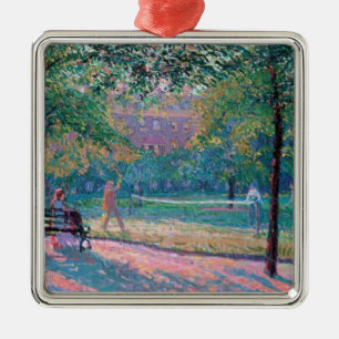 Spiel von Tennis Ornament Aus Metall