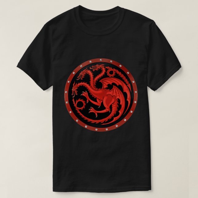 Spiel von Thrones Hoodie T-Shirt (Design vorne)