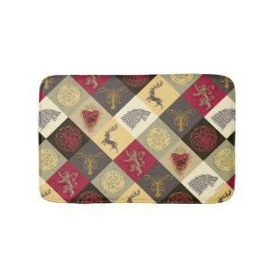 Spiel von Thrones Sigil Pattern Badematte