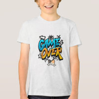 Spiel vorbei & Katzenliebhaber Design T-Shirt