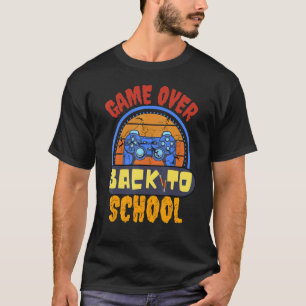 Spiel vorbei Lehrer Schüler Controller Zurück zur T-Shirt