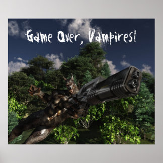 Spiel vorbei, Vampire! Poster