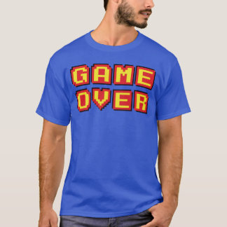 Spiel vorbei Vintage Retro Videospiele Gaming-Gesc T-Shirt