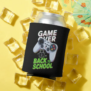 Spiel vorbei Zurück zur Schule Lustiger erster Sch Dosenkühler