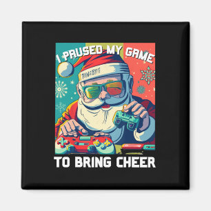 Spiel Weihnachten habe ich mein Spiel unterbrochen Magnet