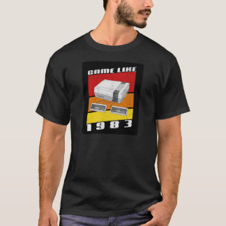 Spiel wie 1983, Retro-Gaming T-Shirt